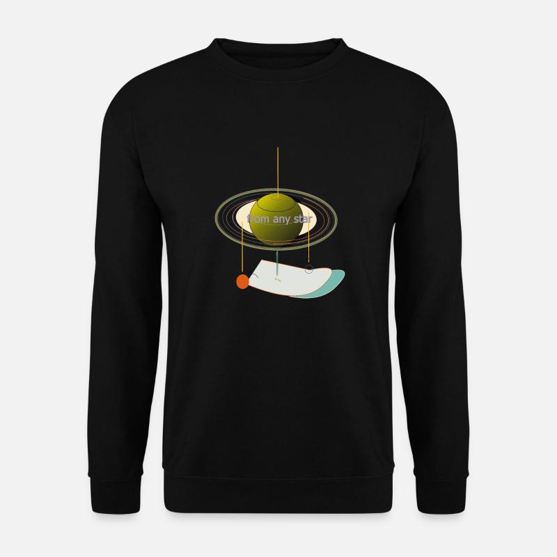 SATOUR FROM ANY STAR - Unisex Pullover - Schwarz