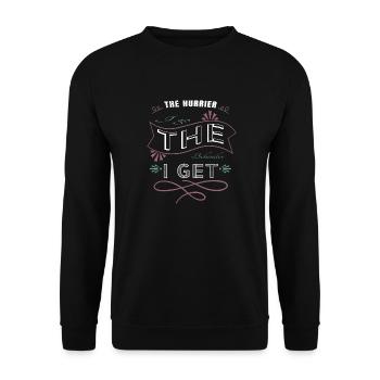cool union carpenter tshirts woodworking - Unisex Pullover - Schwarz - Vorne - Alina (178cm) & Michal (187cm)