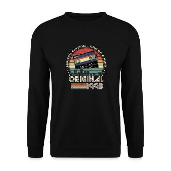 Limited Edition 1993 31st Anniversary - Unisex Sweatshirt - black - Front - Alina (178cm) & Michal (187cm)