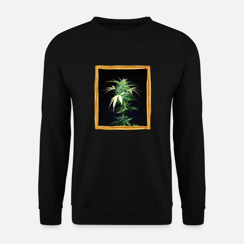 Cannabis Pflanze - Unisex Pullover - Schwarz