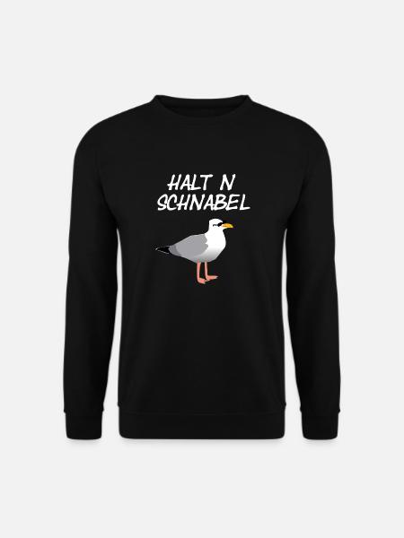 Cool Seagull - Unisex Sweatshirt - black