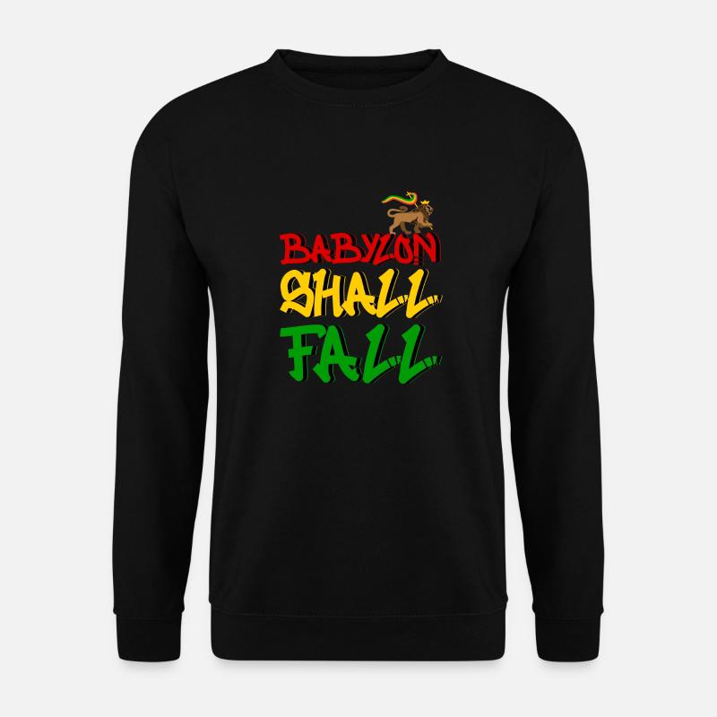 Babylon Shall Fall - Unisex Sweatshirt - black