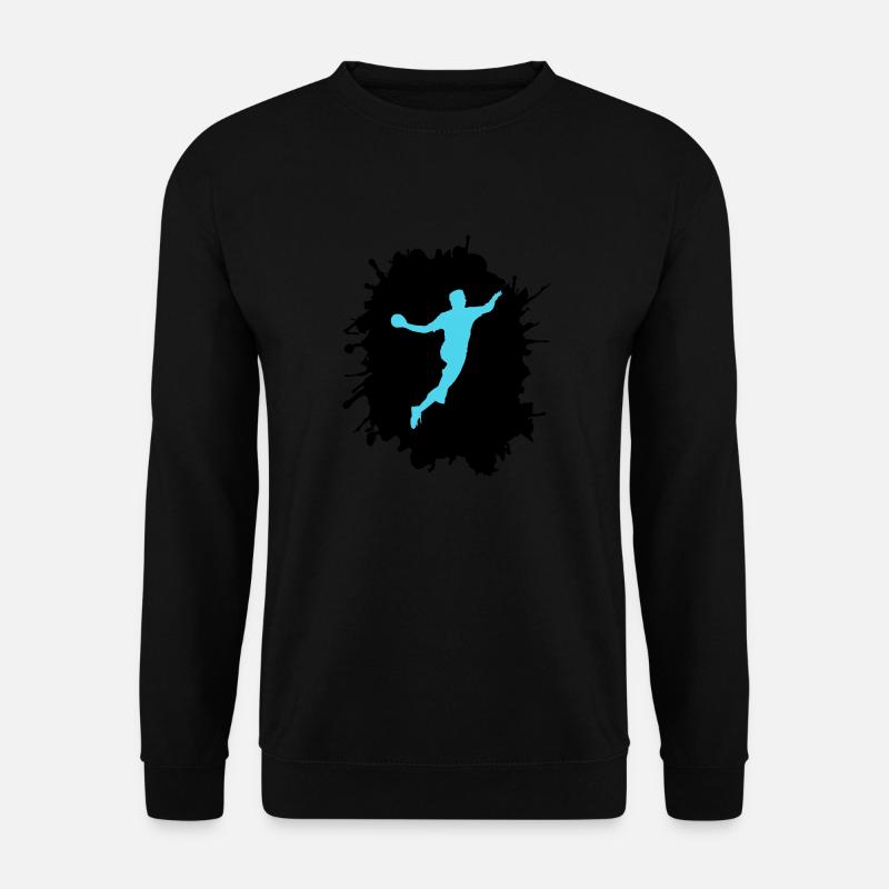 splatter handball - Unisex Pullover - Schwarz