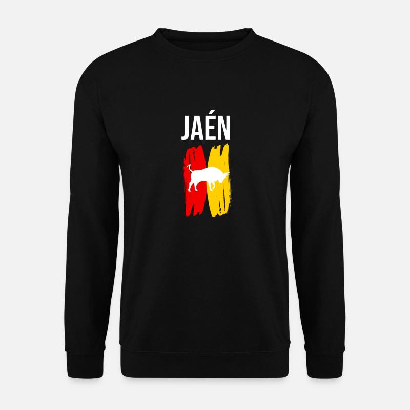 Jaén Souvenir - Unisex Pullover - Schwarz