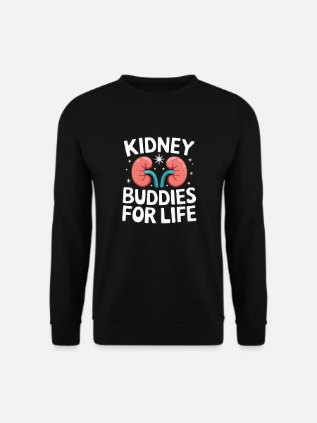 Nierenspender Niere Organspender - Unisex Pullover - Schwarz