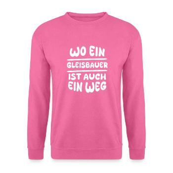 Gleisbauer Gleisbauer - Unisex Pullover - Pink - Vorne