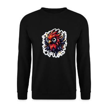 Black Phönix Inc - Unisex Pullover - Schwarz - Vorne - Alina (178cm) & Michal (187cm)