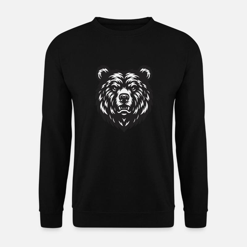 bear - Unisex Sweatshirt - black