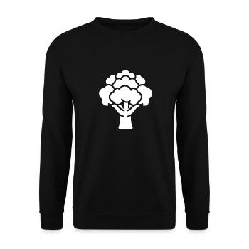 Chou-fleur - Sweat-shirt Unisexe - noir - Devant - Alina (178cm) & Michal (187cm)
