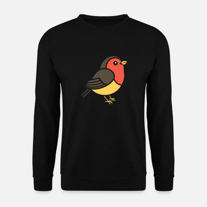 robin BIRD - Unisex Sweatshirt - black