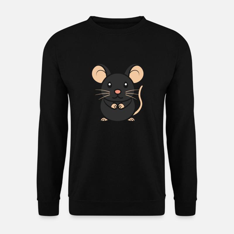 Ratte - Unisex Pullover - Schwarz