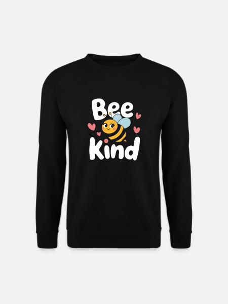 honey bee beekeeper bees bee - Unisex Sweatshirt - black