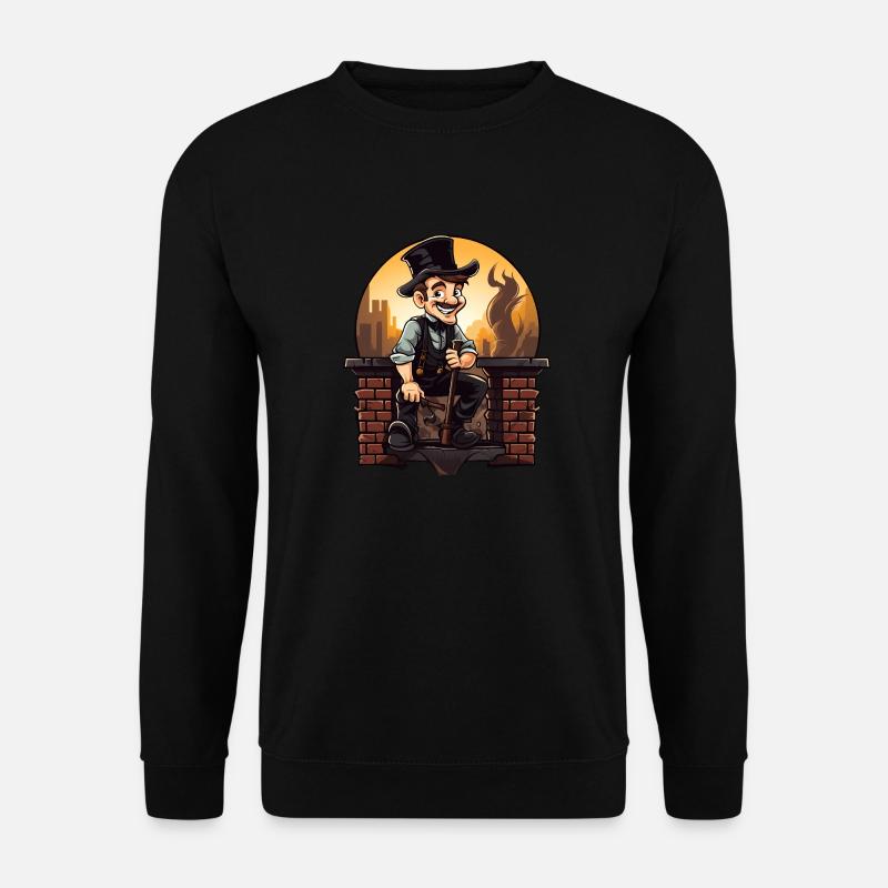 Schornsteinfeger aus Leidenschaft - Unisex Pullover - Schwarz
