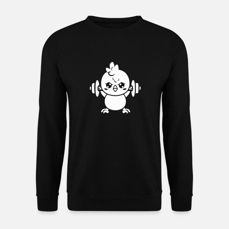 Humor Bodybuilding - Unisex Pullover - Schwarz