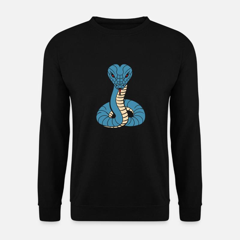 Kobra - Unisex Pullover - Schwarz