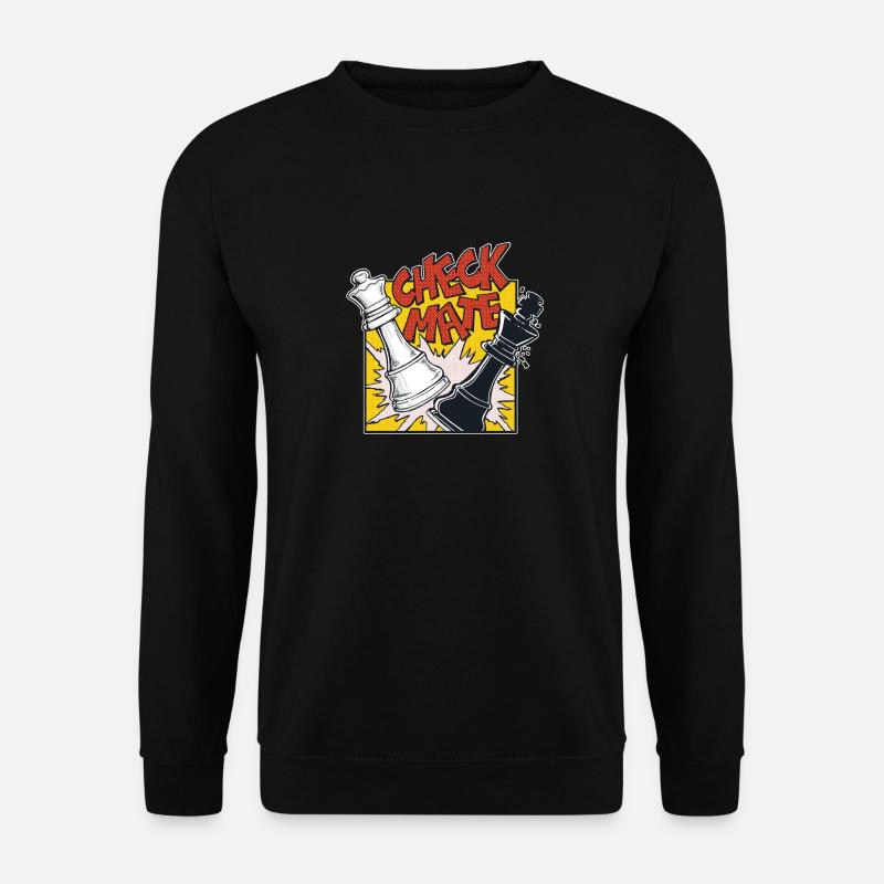 CHECKMATE (Schachmatt) - Unisex Pullover - Schwarz