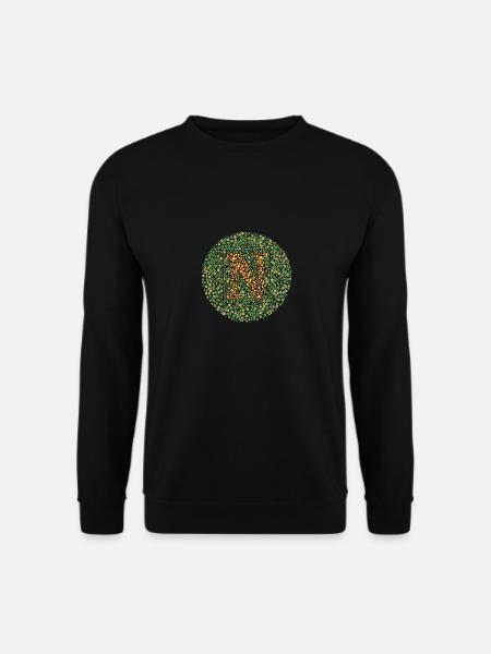Nu test d'oeil - Sweat-shirt Unisexe - noir