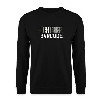 B4RCODE. Bambou - Sweat-shirt Unisexe - noir - Devant - Alina (178cm) & Michal (187cm)
