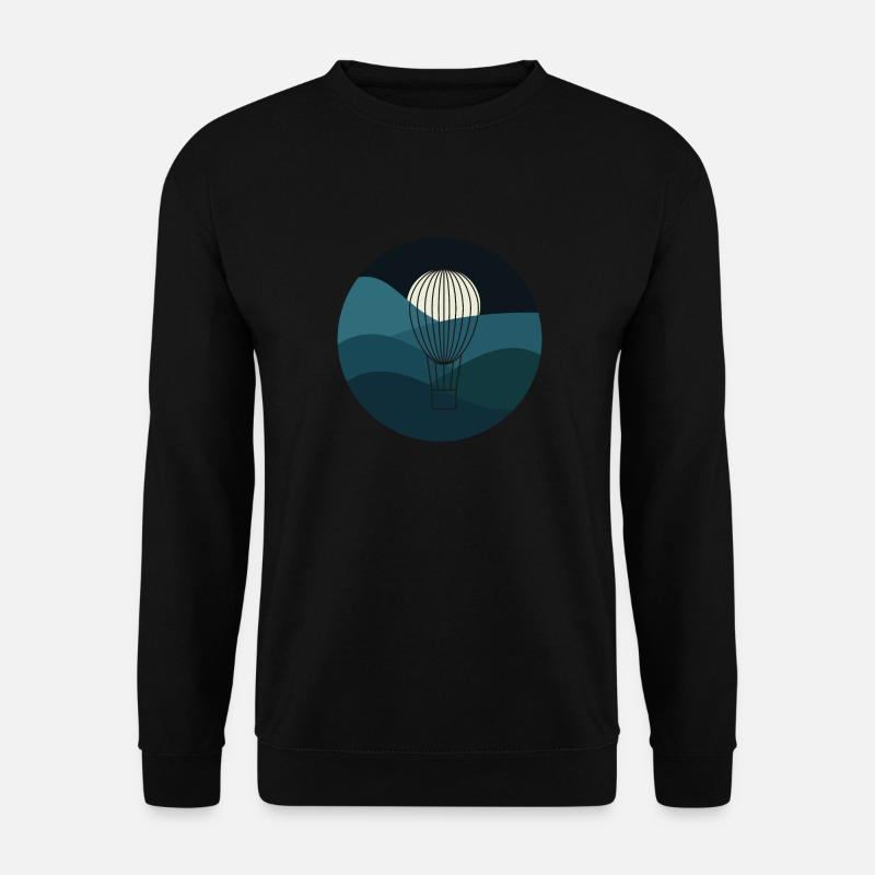Heißluftballon - Unisex Pullover - Schwarz