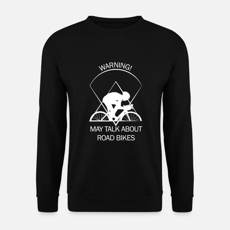Rennrad - Unisex Pullover - Schwarz