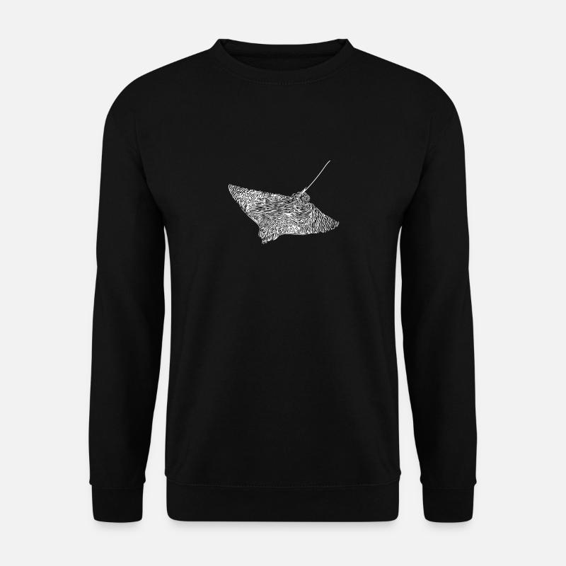 eagle rays - Unisex Sweatshirt - black