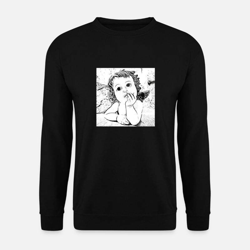 Angel - Unisex Sweatshirt - black