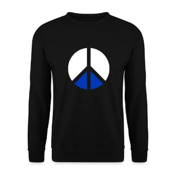 Israël Peace Fun Cadeau - Sweat-shirt Unisexe - noir - Devant - Alina (178cm) & Michal (187cm)