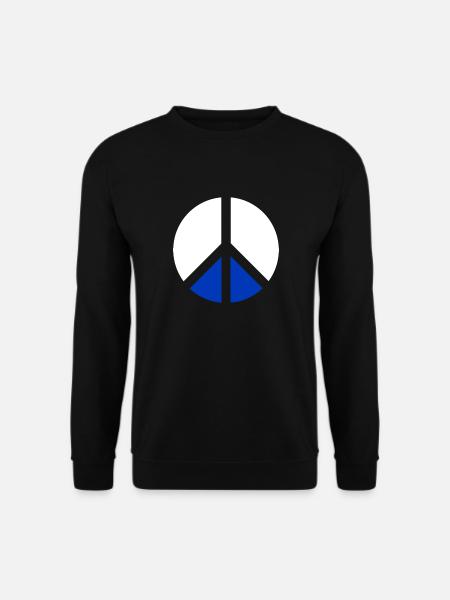 Israel Peace Fun Gift - Unisex Sweatshirt - black