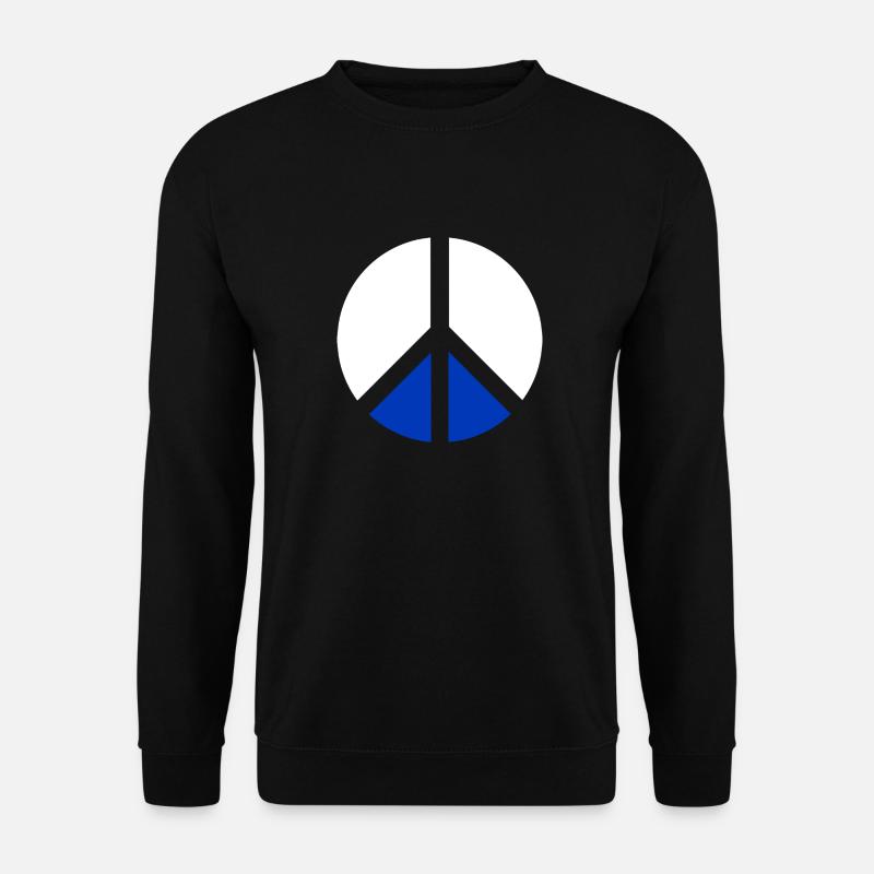 Israel Peace Fun Gift - Unisex Sweatshirt - black
