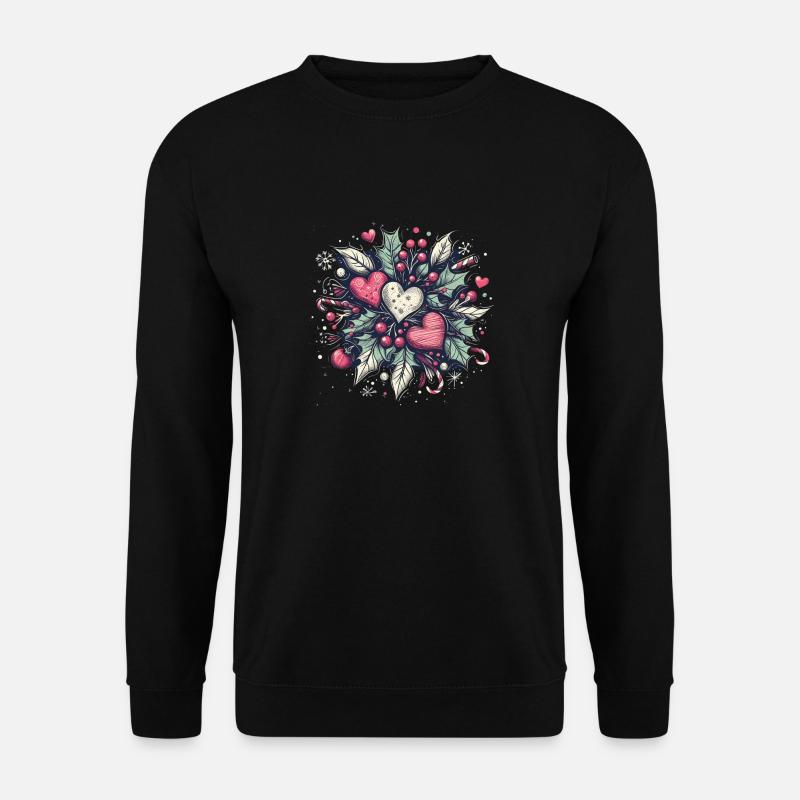 Kiss Me - Unisex Pullover - Schwarz