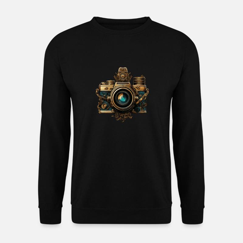 Steampunk Camera - Unisex Sweatshirt - black