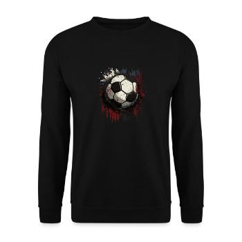 Football - Sweat-shirt Unisexe - noir - Devant - Alina (178cm) & Michal (187cm)