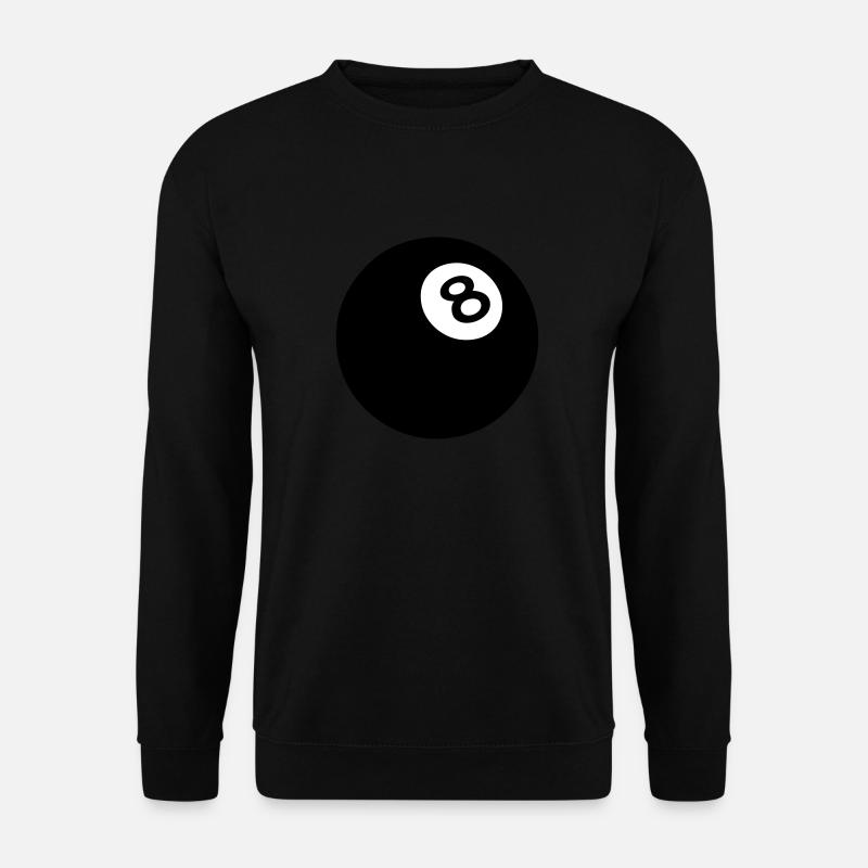 ball 8 black billiard 502 - Unisex Sweatshirt - black