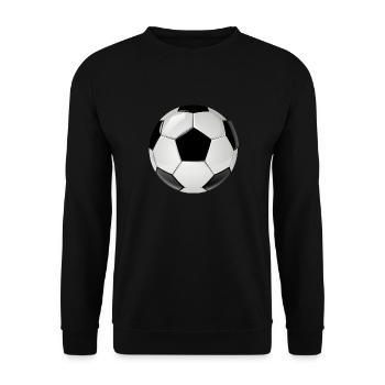 ballon de football de football américain football goalkeeper1 - Sweat-shirt Unisexe - noir - Devant - Alina (178cm) & Michal (187cm)