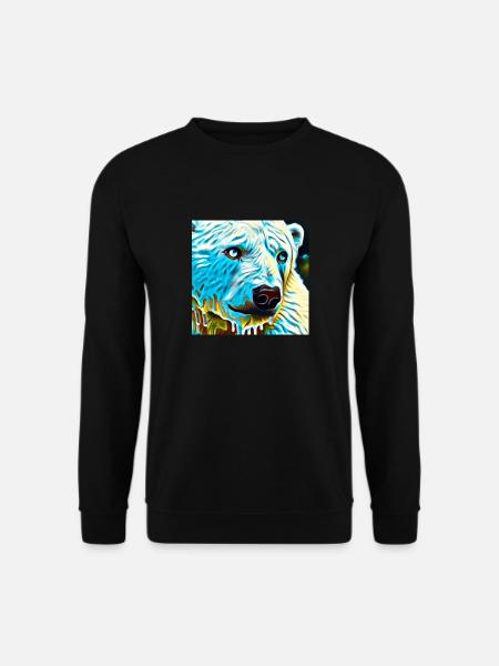 Eisbär - Unisex Pullover - Schwarz