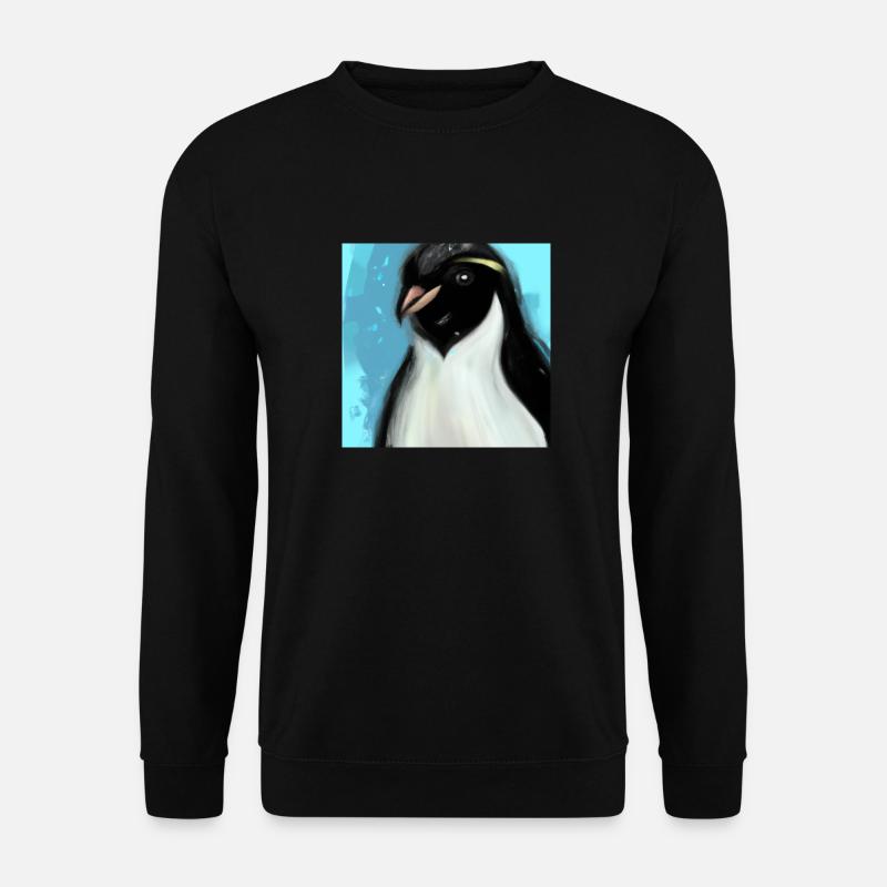 Pinguin - Unisex Pullover - Schwarz
