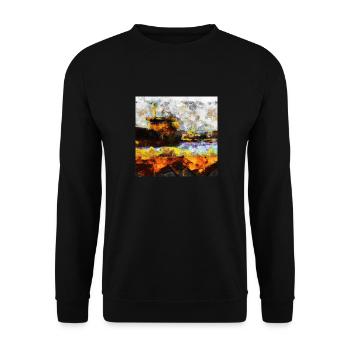 Schiff - Unisex Pullover - Schwarz - Vorne - Alina (178cm) & Michal (187cm)