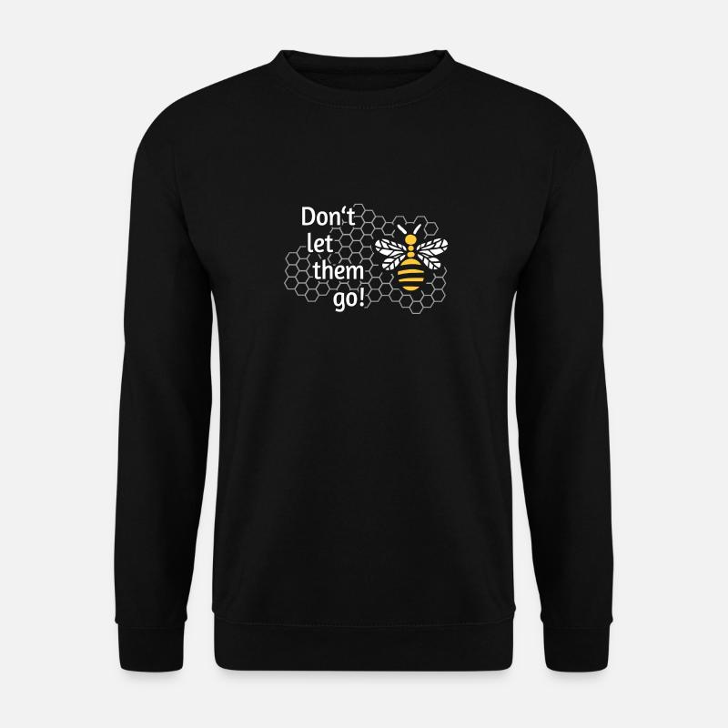 Save the Bees - Save the Bees - Unisex Sweatshirt - black