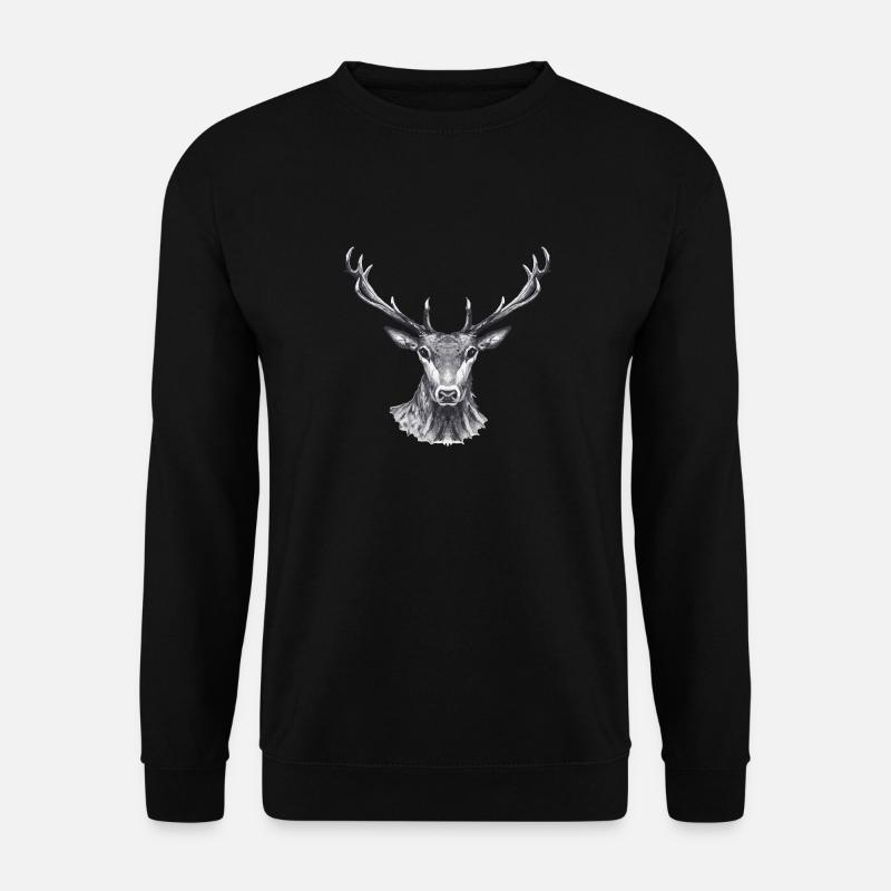deer - Unisex Sweatshirt - black
