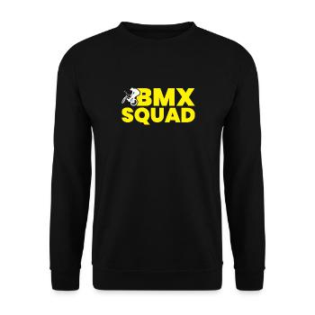 BMX - Squad - Unisex Pullover - Schwarz - Vorne - Alina (178cm) & Michal (187cm)