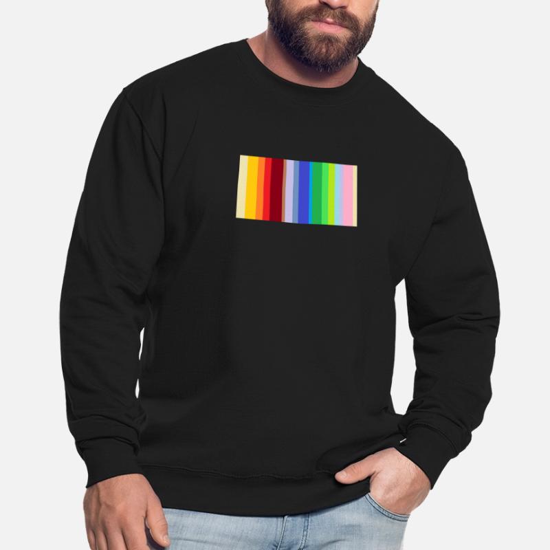 Strichcode: divers Unisex Pullover