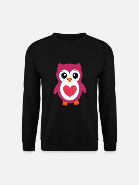 Valentinstag Pink Heart, Valentinstag - Unisex Pullover - Schwarz