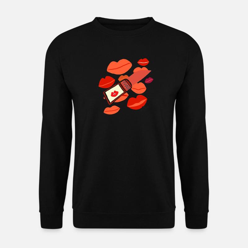 LIPPENSTIFT v2.00 - Unisex Pullover - Schwarz