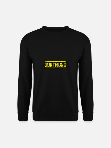 Dortmund Geschenk Liebe Fußball Süd - Unisex Pullover - Schwarz