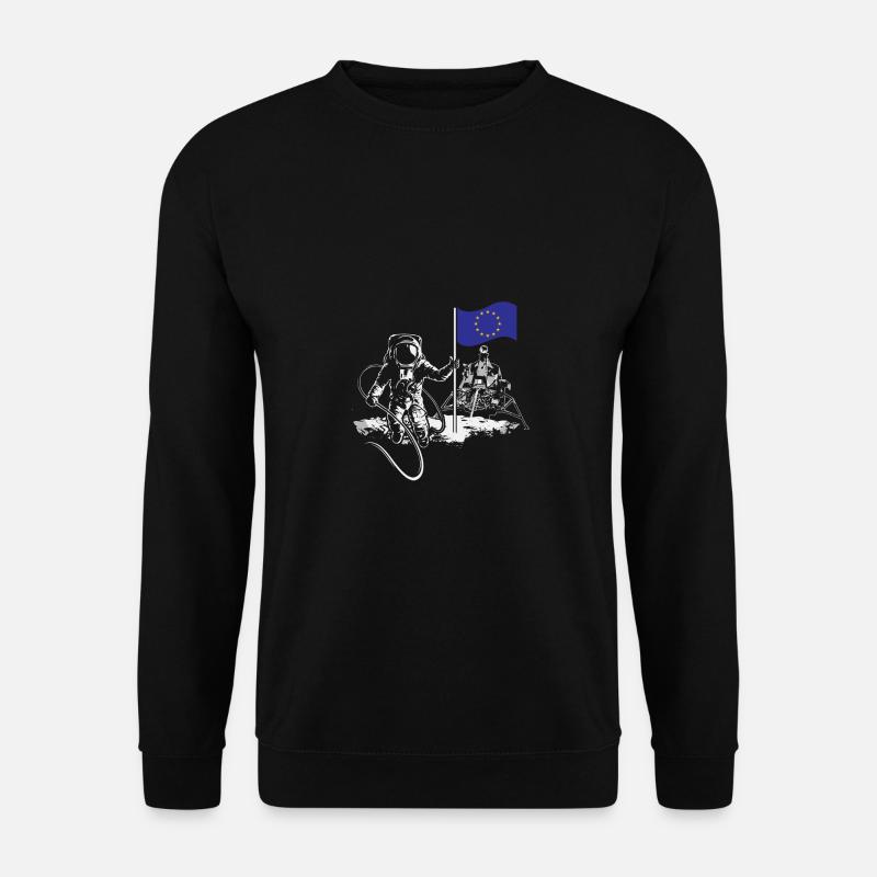 Europa Apollo Mission - Unisex Pullover - Schwarz