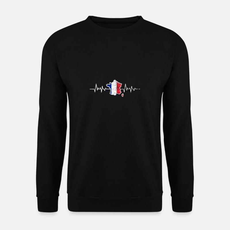 Frankreich - Unisex Pullover - Schwarz