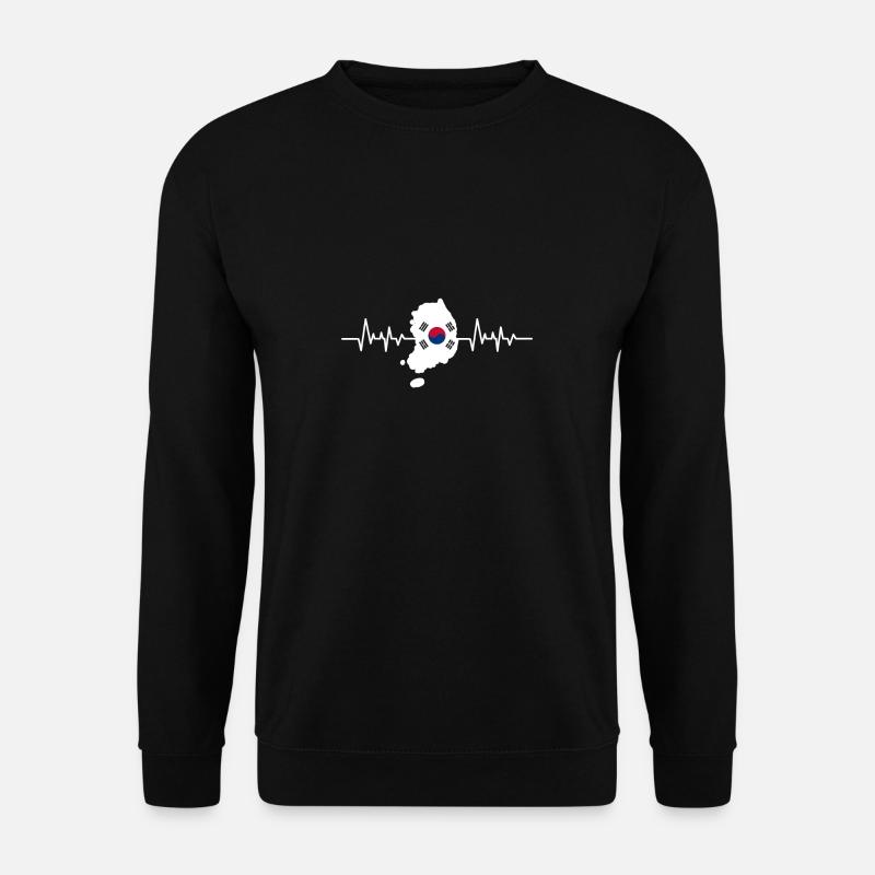 Corée - Sweat-shirt Unisexe - noir