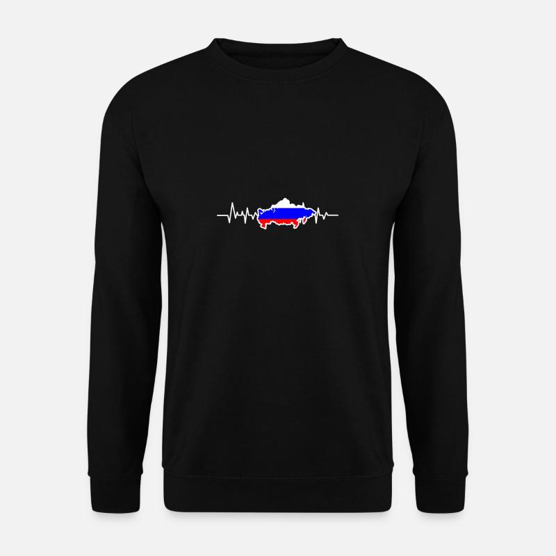 Russie - Sweat-shirt Unisexe - noir