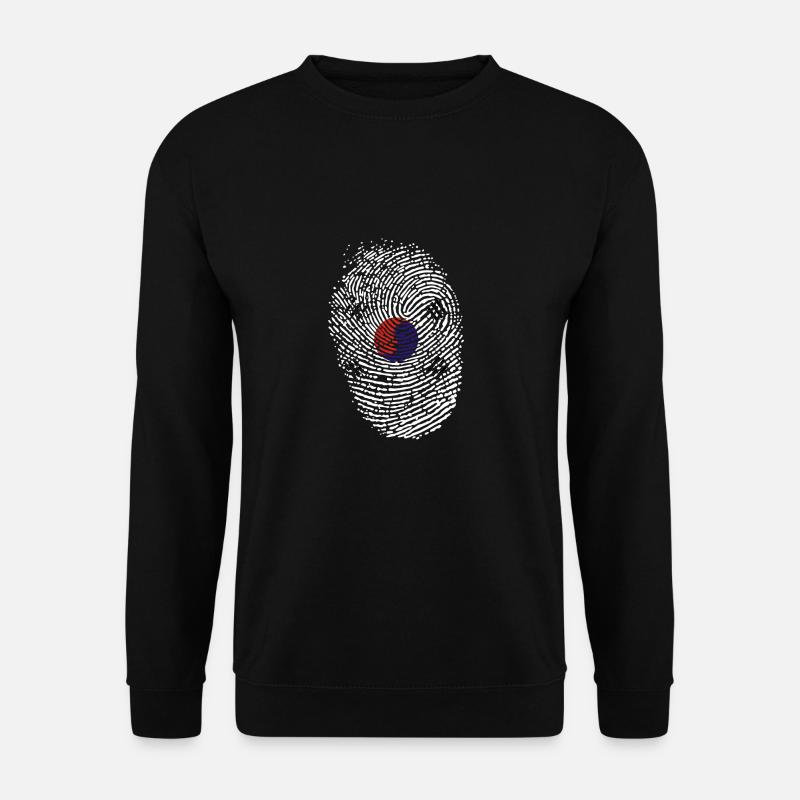Corée - Sweat-shirt Unisexe - noir