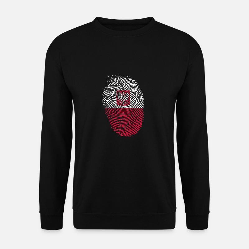 Polen - Unisex Pullover - Schwarz